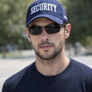 Embroidered Adjustable SECURITY Cap